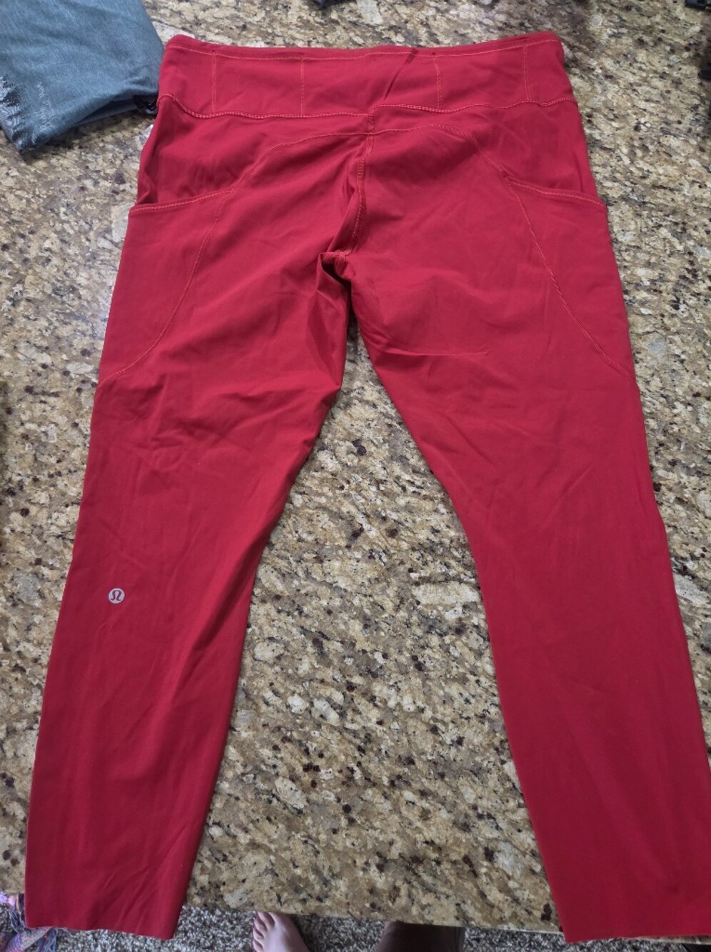 lululemon athletica Red Leggings